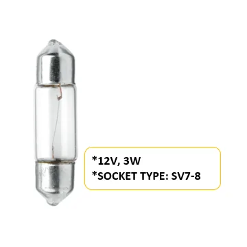 Bulb 12V 3W