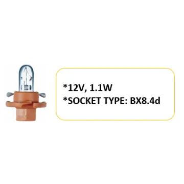 Bulb 12V 1.1W