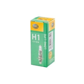 Halogen-Bulb - H1 - Long Life - 12V - 55W