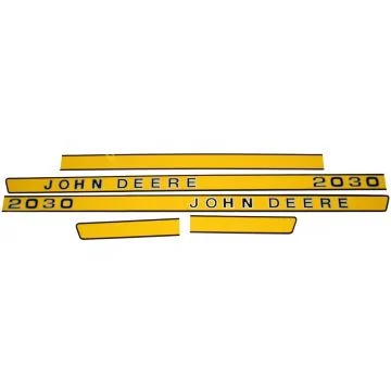 Bonnet Decal Kit - 2030