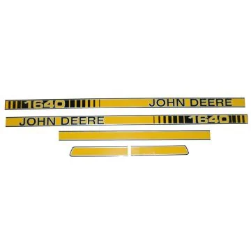 Bonnet Decal Kit - 1640