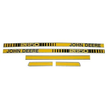 Bonnet Decal Kit - 2650