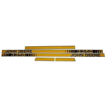 Bonnet Decal Kit - 3350