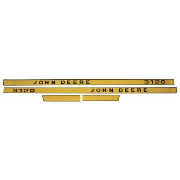 Bonnet Decal Kit - 3120