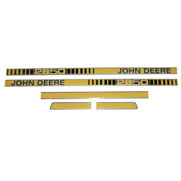 Bonnet Decal Kit - 2850