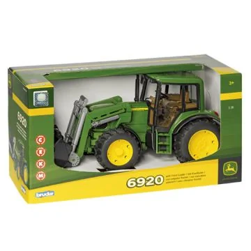 Bruder 09802 John Deere 6920 Tractor With Front Loader Model