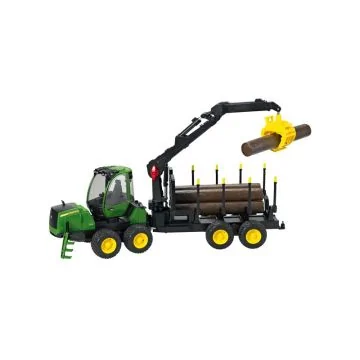 Bruder 09805 John Deere 1210E Forwarder Model