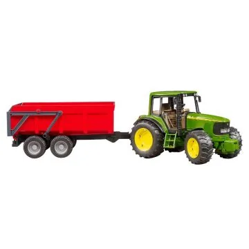Bruder 09820 John Deere 6920 Tractor With Tipping Trailer Model
