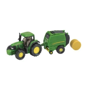 Siku 1665 John Deere Tractor With Baler 1:64 Model